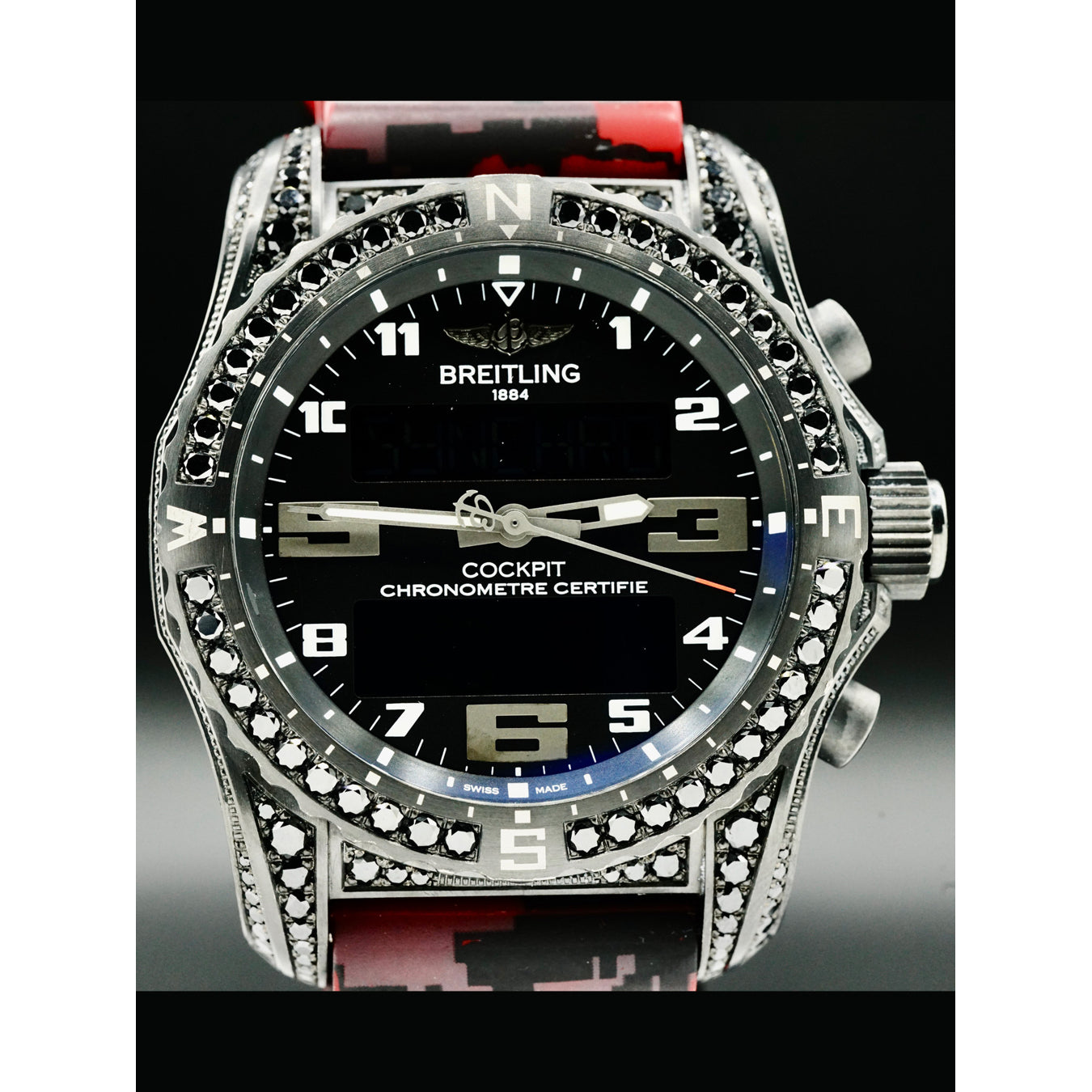 Breitling Cockpit B50 Night Mission VB501AW/BD41 Limited Edition to 25 Pieces