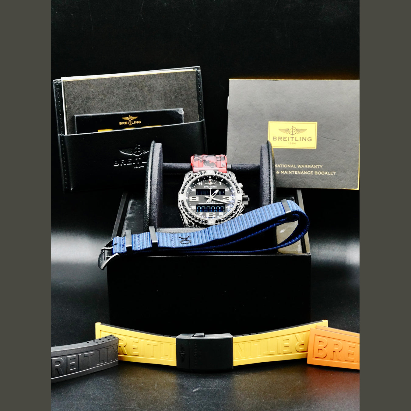 Breitling Cockpit B50 Night Mission VB501AW/BD41 Limited Edition to 25 Pieces