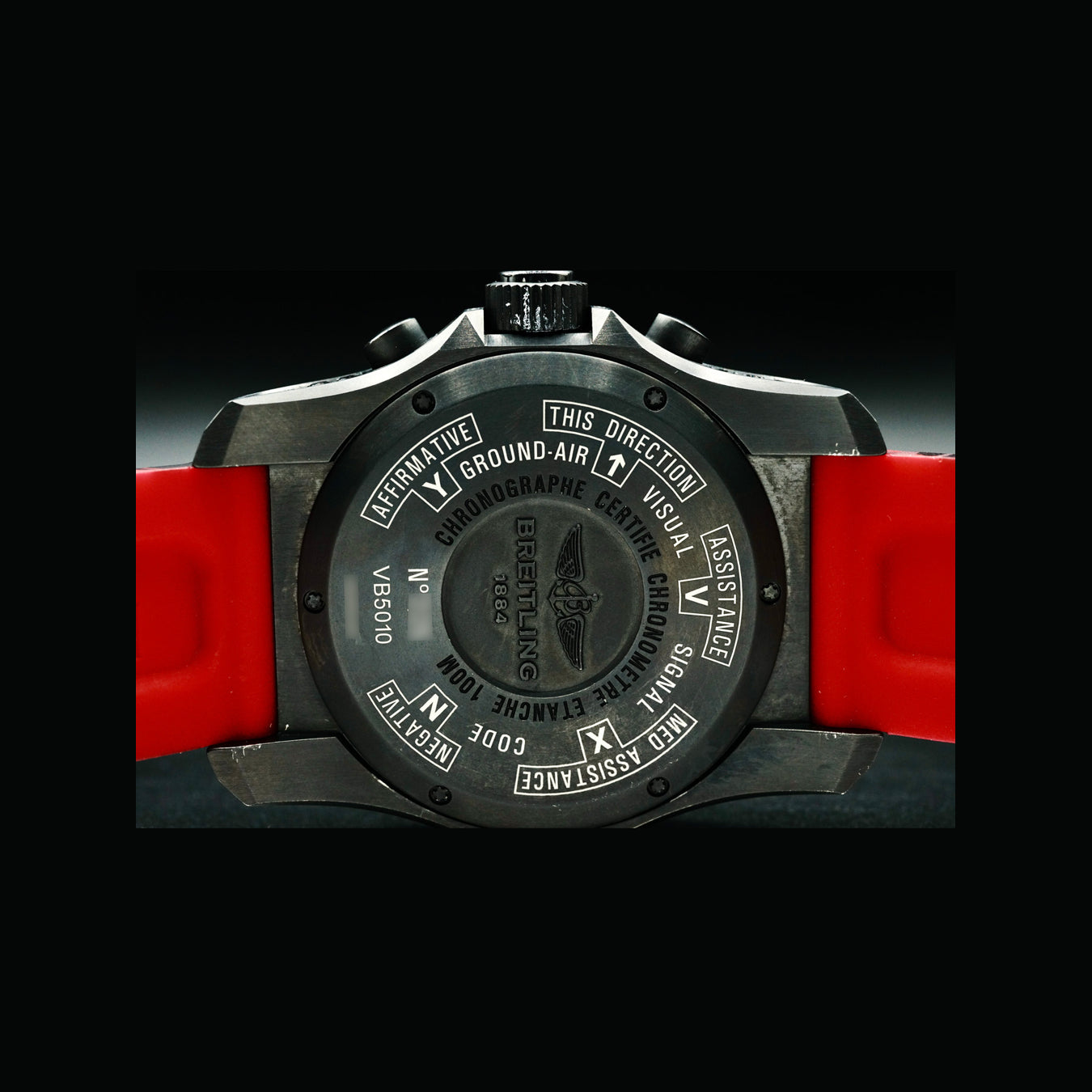 Breitling Cockpit B50 Night Mission VB501AW/BD41 Limited Edition to 25 Pieces