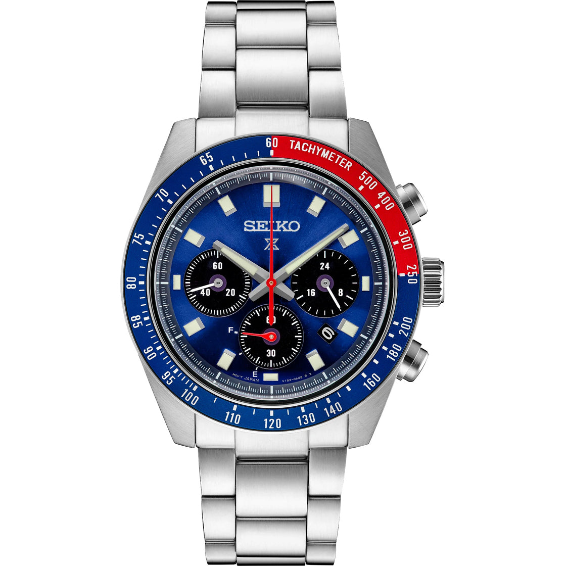 Seiko Prospex Speedtimer Solar Chronograph SSC913 Blue Dial