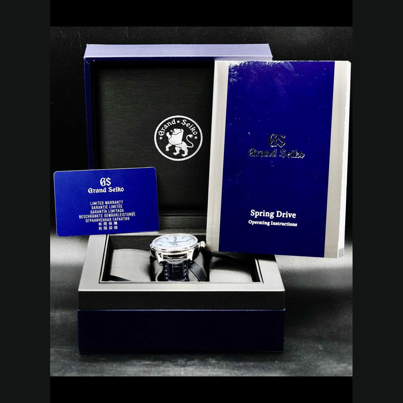 Grand Seiko Elegance SBGA407 Blue "Skyflake"