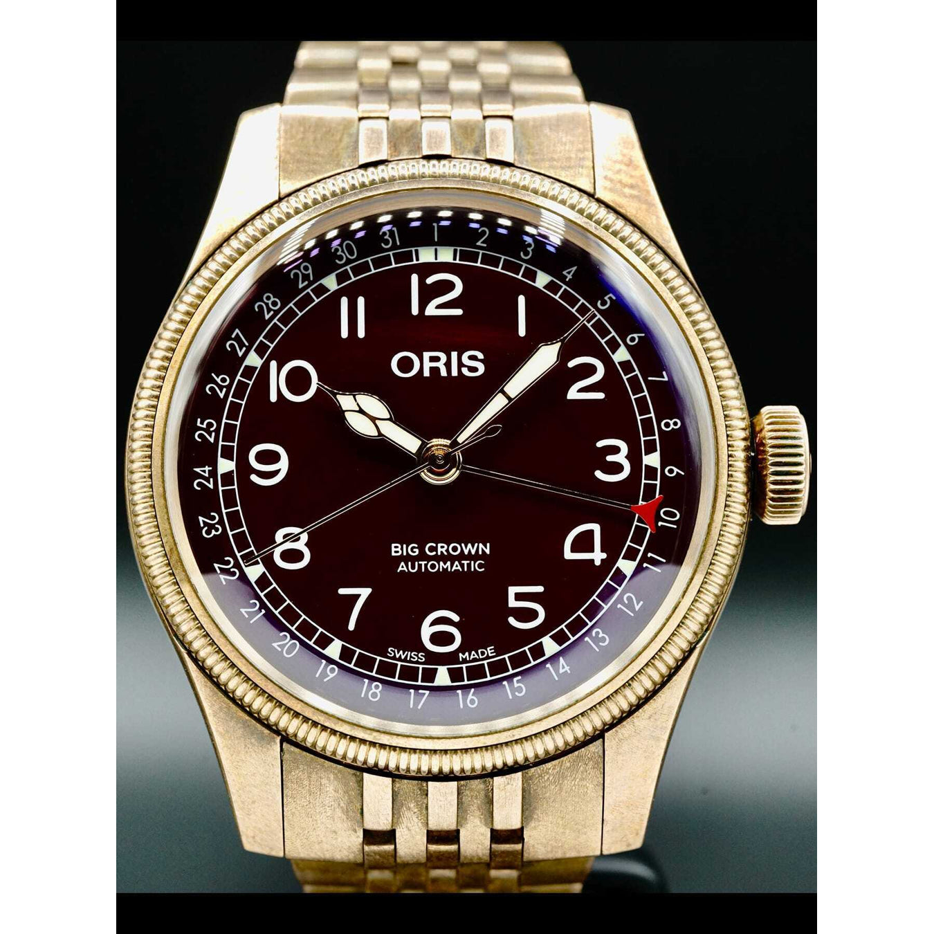 Oris Big Crown Bronze Pointer Date 01 754 7741 3168