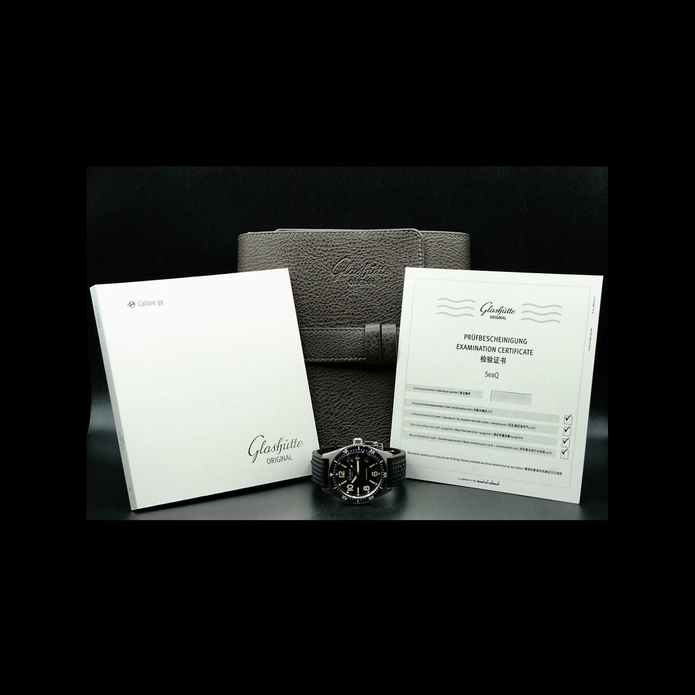 Glashütte Original SeaQ 1969 on Rubber Strap 1-39-11-06-80-33