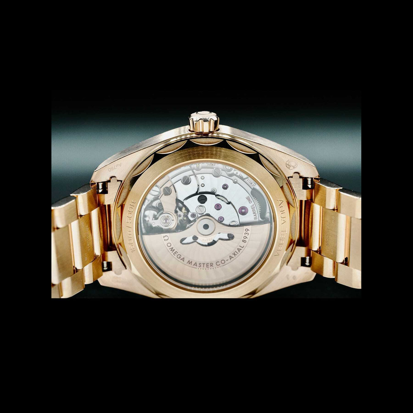 Omega Seamaster Aquaterra 150m Master Chronometer GMT Worldtimer 43mm Gold 220.50.43.22.02.001
