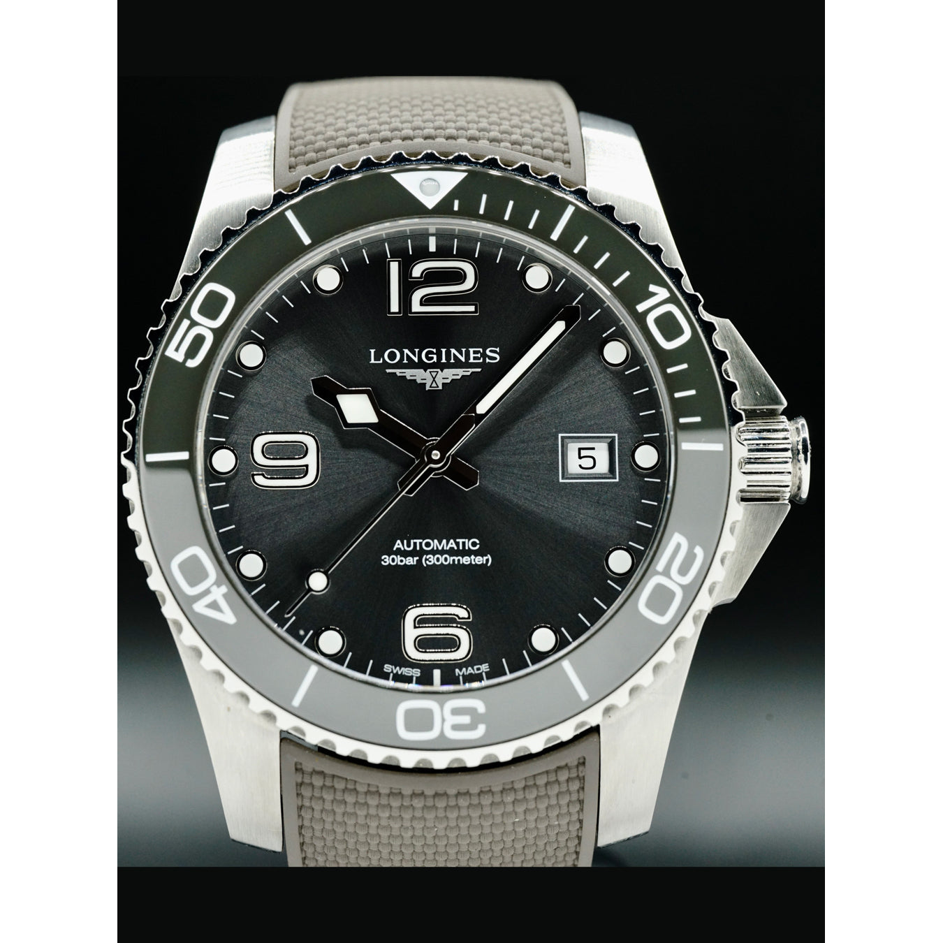 Longines Hydroconquest Grey L3.781.4.76.9