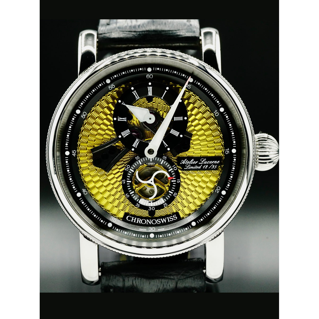 Chronoswiss Flying Regulator Open Gear Anniversary Edition Yellow CH-8753-YEBK