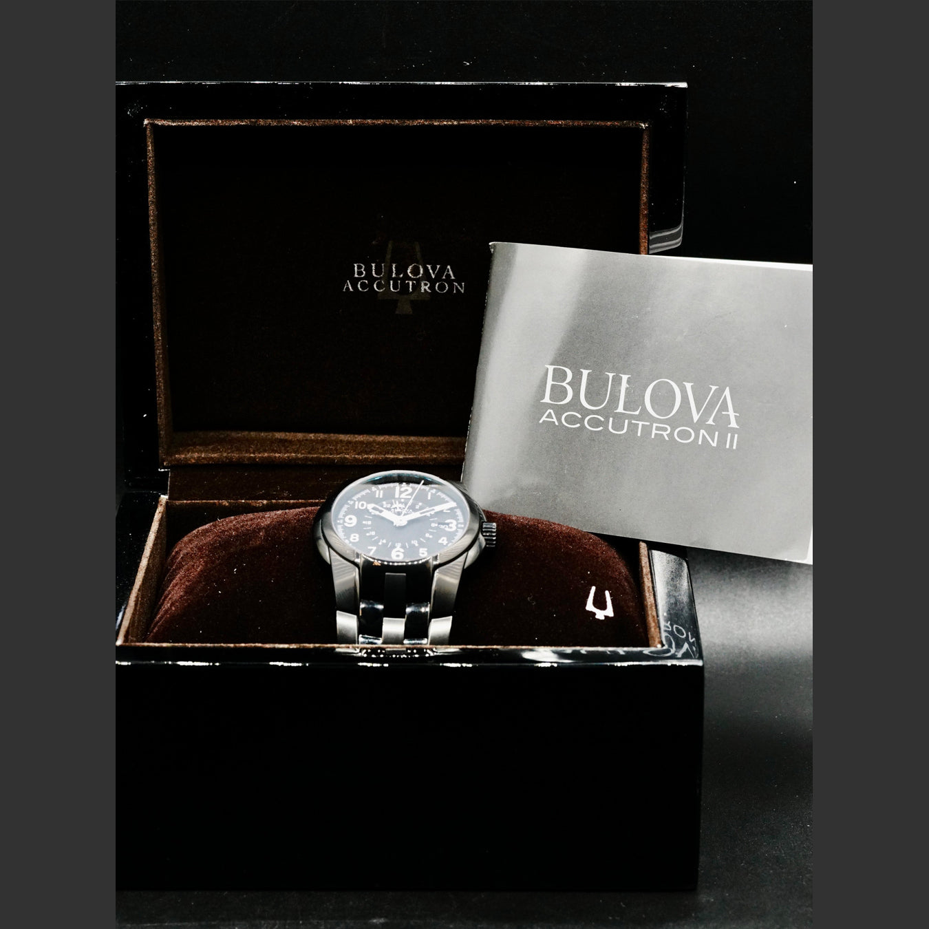 Bulova Accutron Buzz Aldrin Lunar Module Pilot Auto GMT A8 C952497