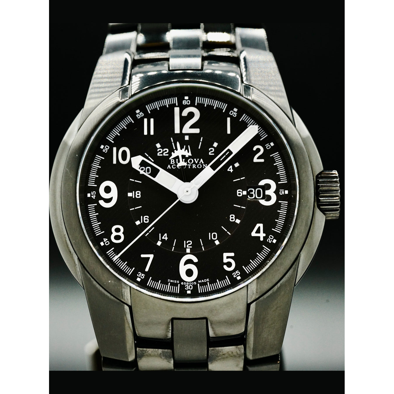 Bulova Accutron Buzz Aldrin Lunar Module Pilot Auto GMT A8 C952497