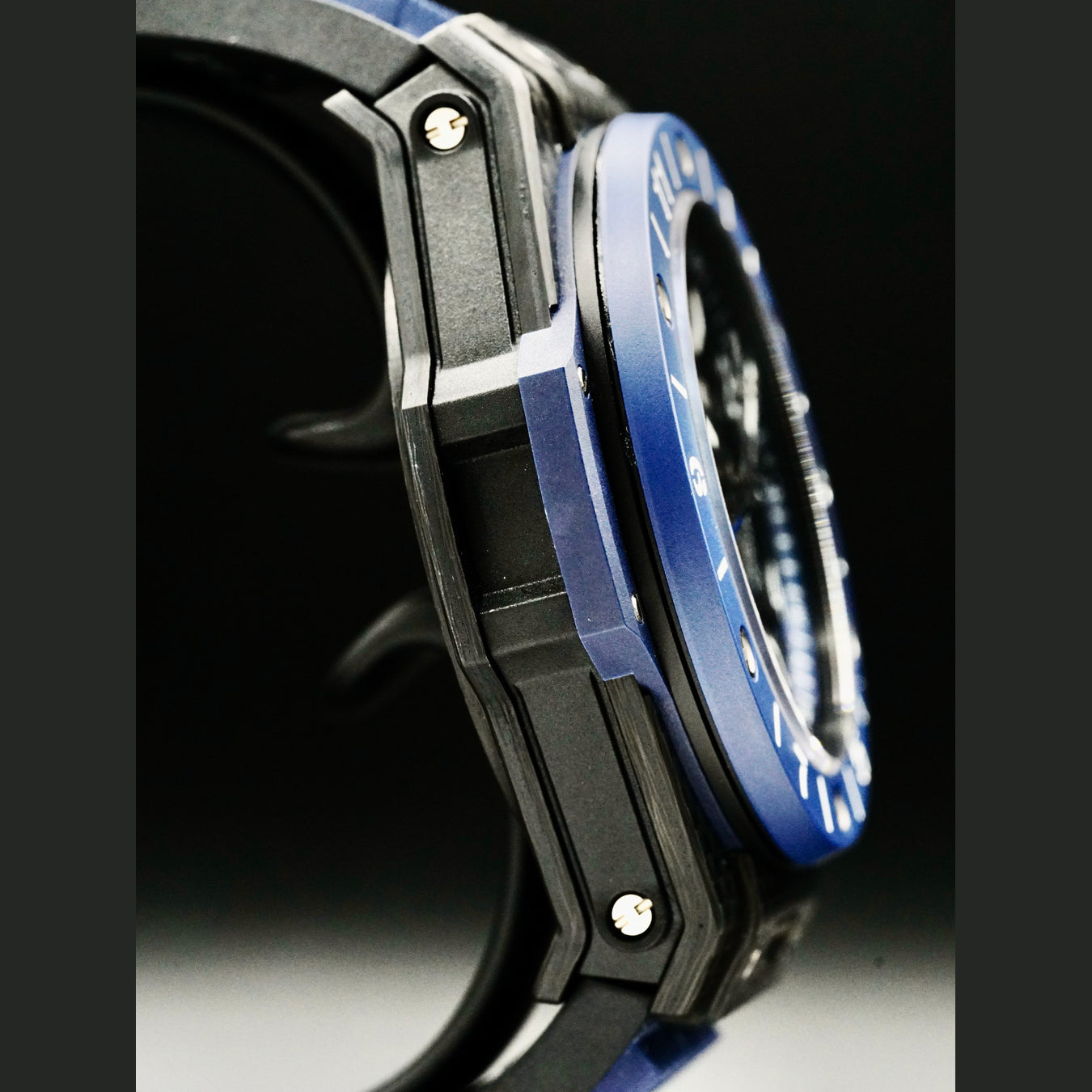 Hublot Big Bang Unico GMT Carbon Blue Ceramic  471.QL.7127.RX