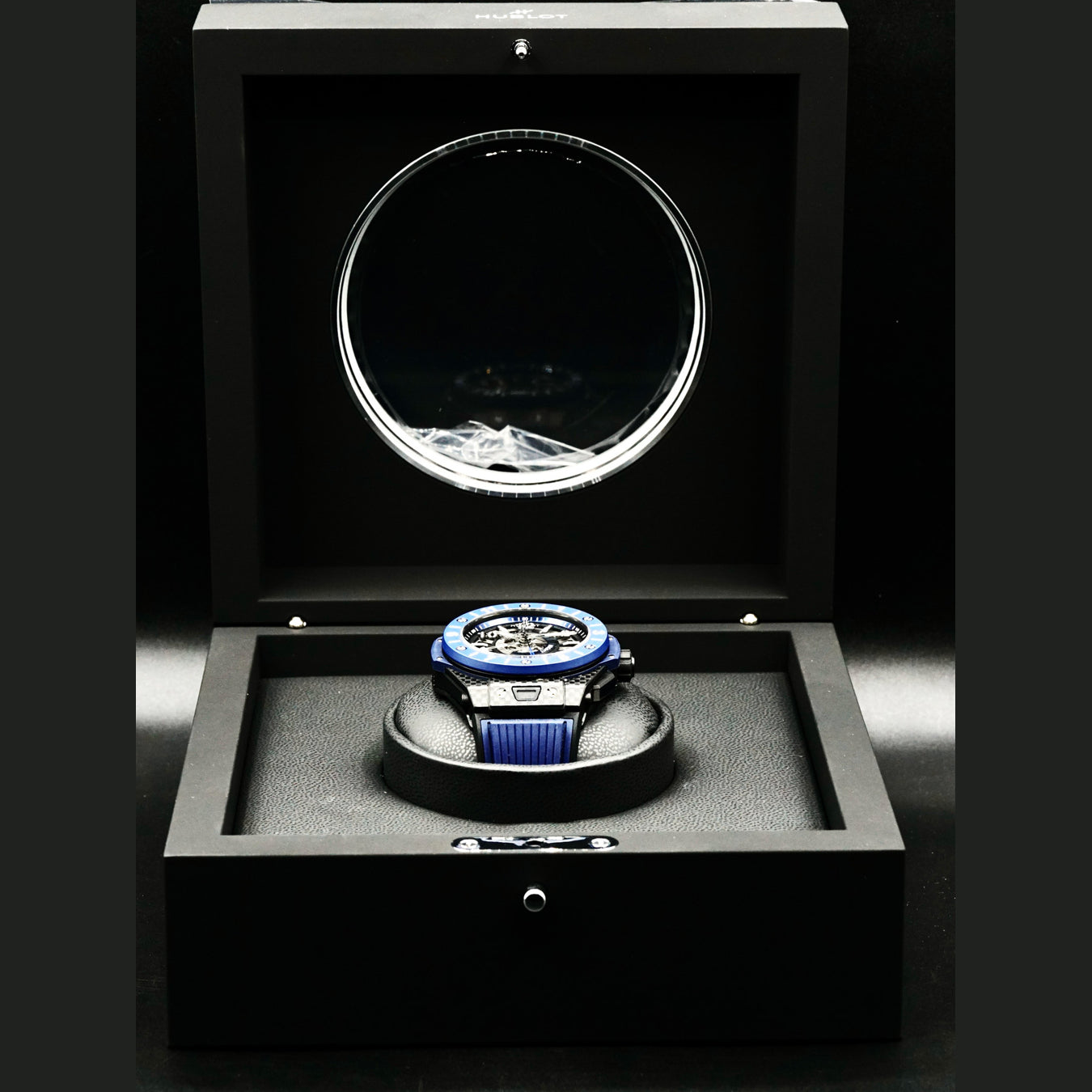 Hublot Big Bang Unico GMT Carbon Blue Ceramic  471.QL.7127.RX