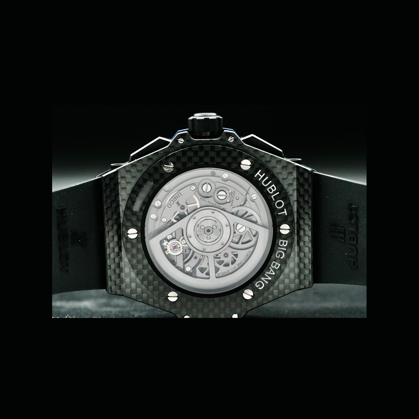 Hublot Big Bang Unico GMT Carbon Blue Ceramic  471.QL.7127.RX