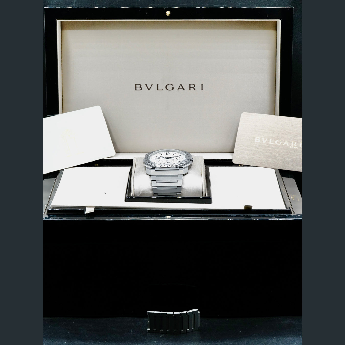 Bulgari Octo Finissimo Chronograph GMT Limited "RAKE White Light"