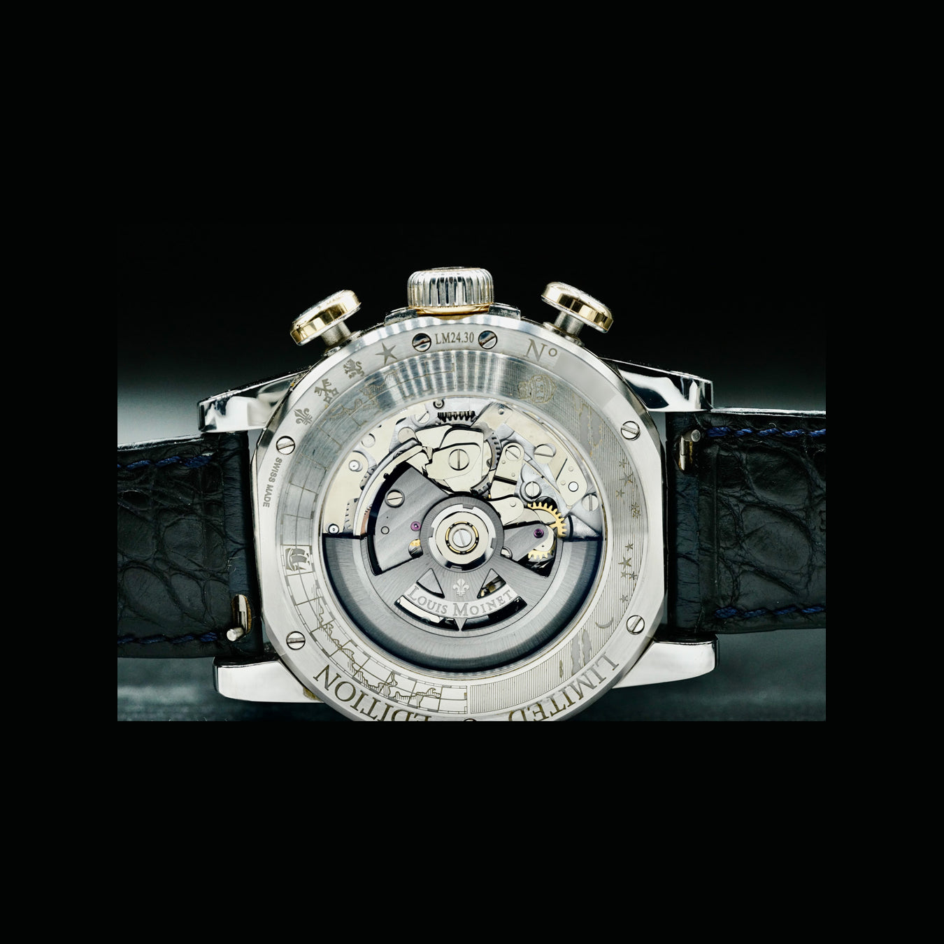 Louis Moinet Geograph Globe LM-24.30.57AV