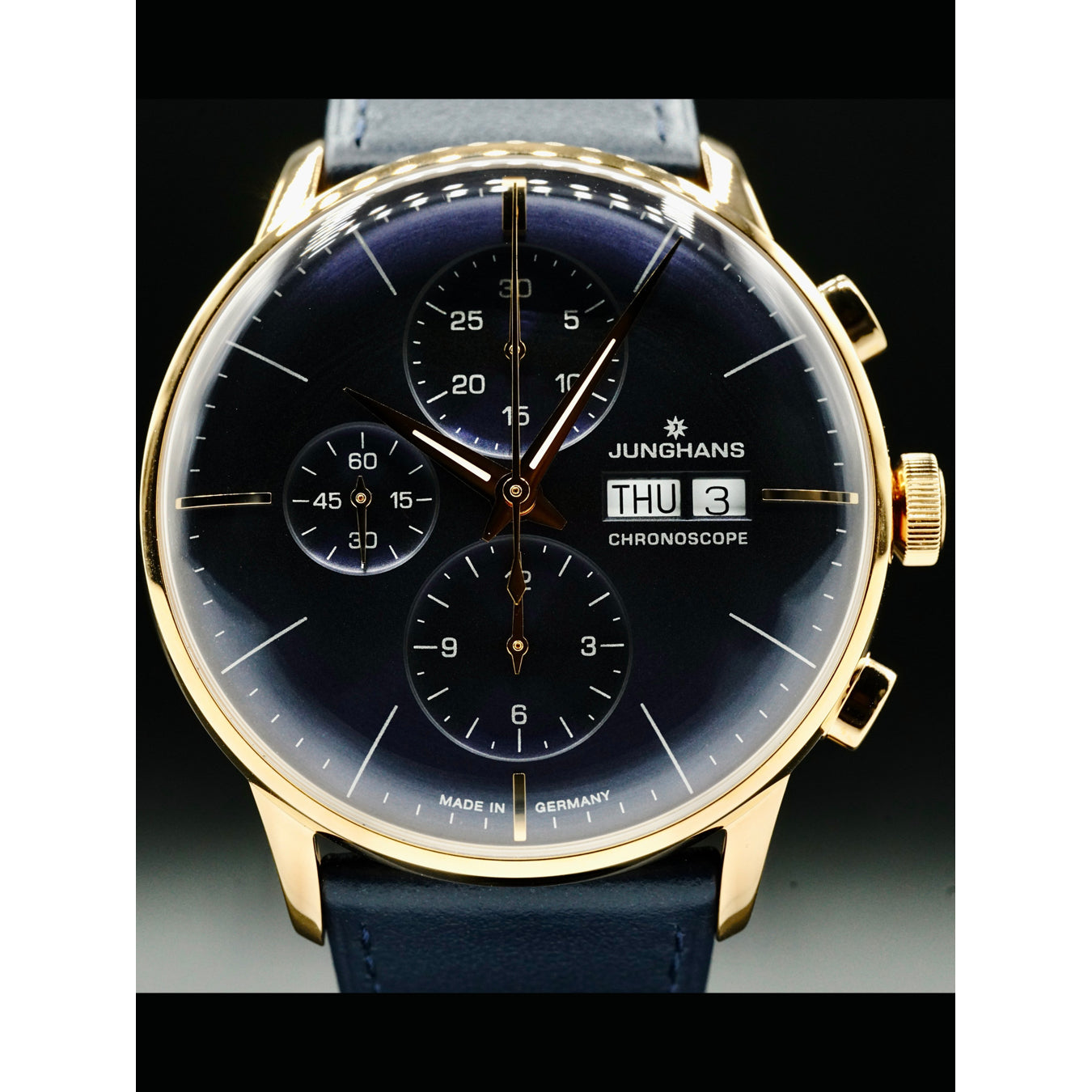 Junghans Meister Chronoscope English Date 027/7024.03