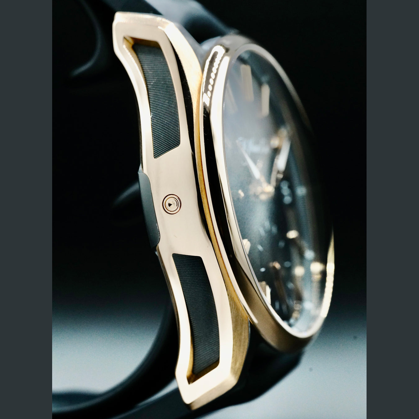 H. Moser & Cie. Pioneer Perpetual Calendar Red Gold Titanium Ardoise Fume Dial 3800-0900