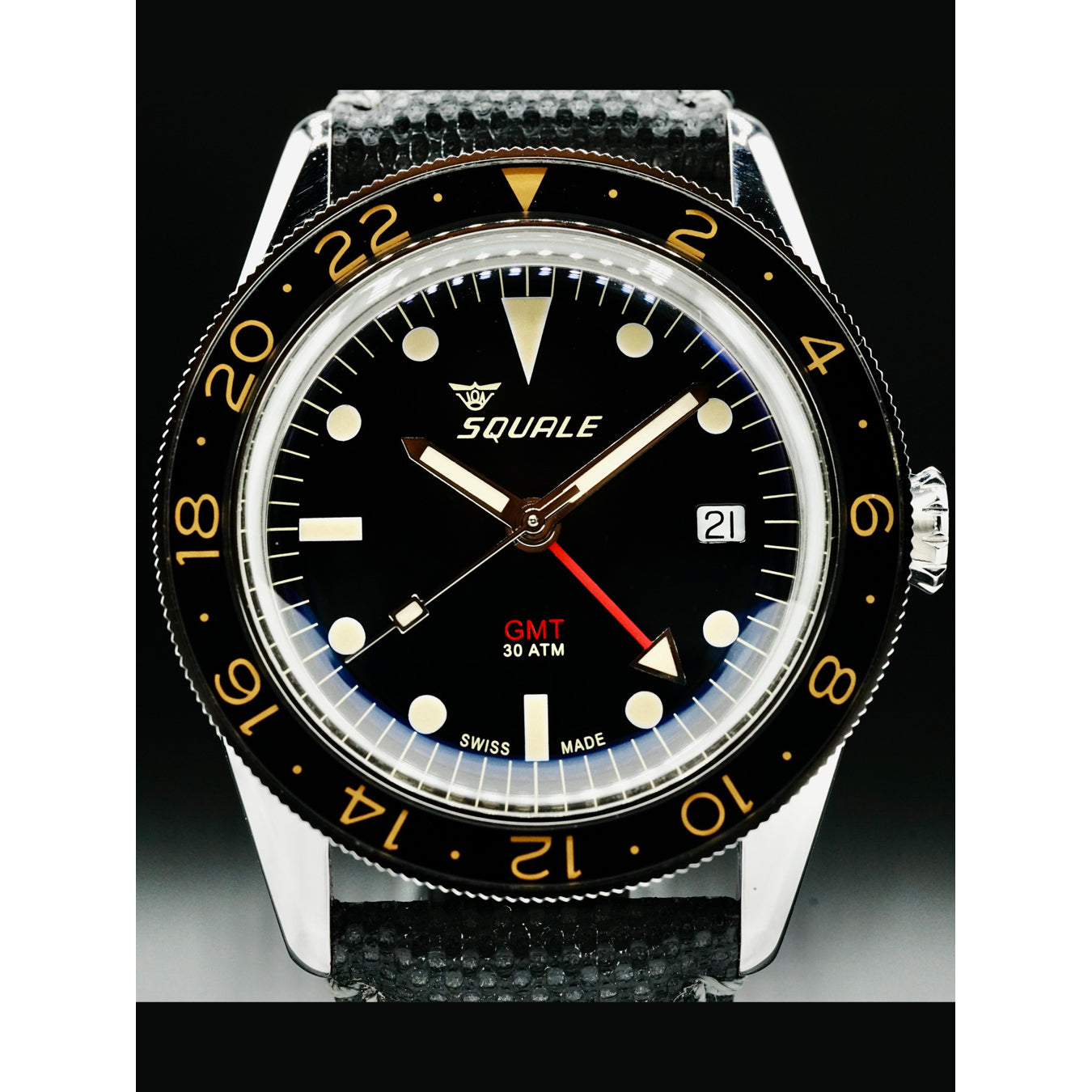 Squale SUB-39 GMT Vintage SUB39GMTV