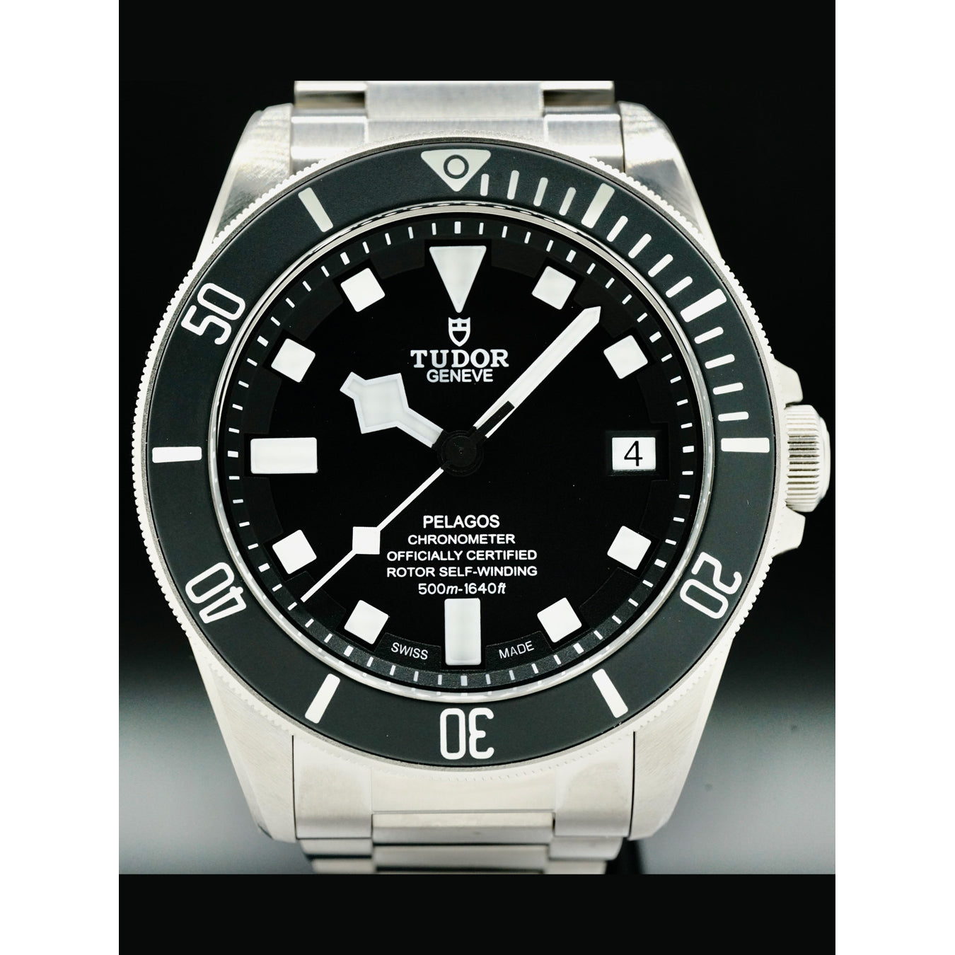 Tudor 25600TN Pelagos Titanium Chronometer Automatic Black Dial