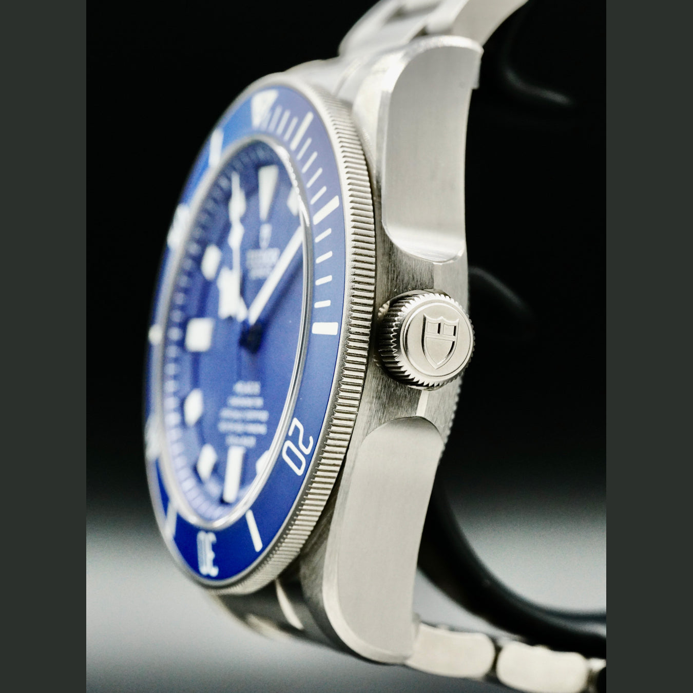 Tudor 25600TB Pelagos Blue Dial on Bracelet
