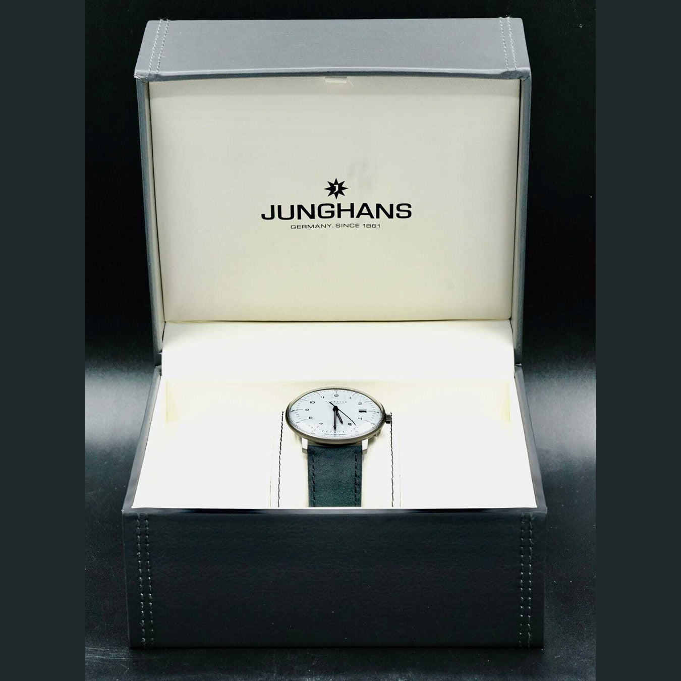 Junghans 059/2023.04 Max Bill Mega Solar Sapphire Crystal