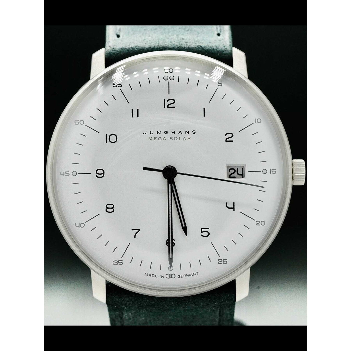 Junghans 059/2023.04 Max Bill Mega Solar Sapphire Crystal