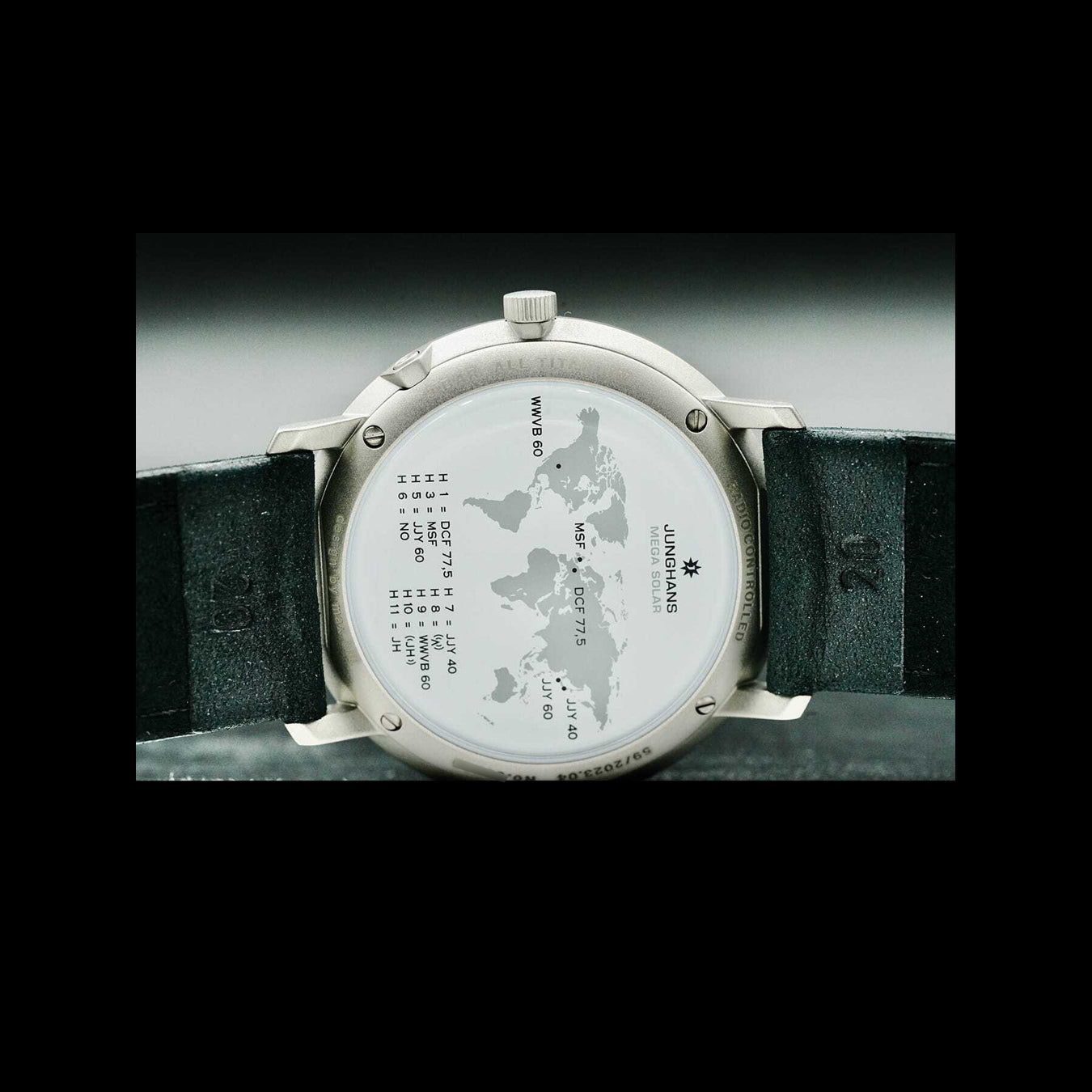 Junghans 059/2023.04 Max Bill Mega Solar Sapphire Crystal