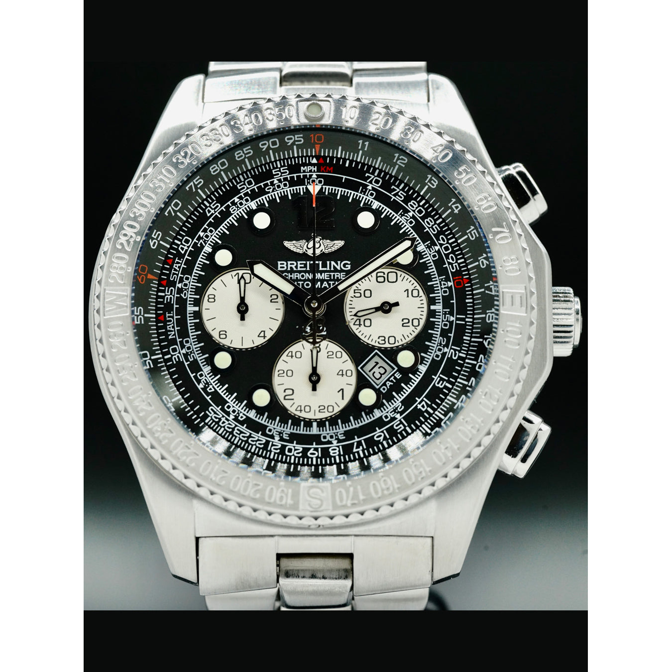 Breitling A42362 B-2 Black Chronograph