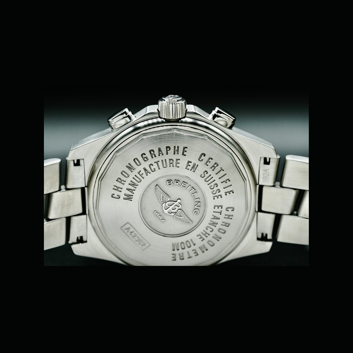 Breitling A42362 B-2 Black Chronograph