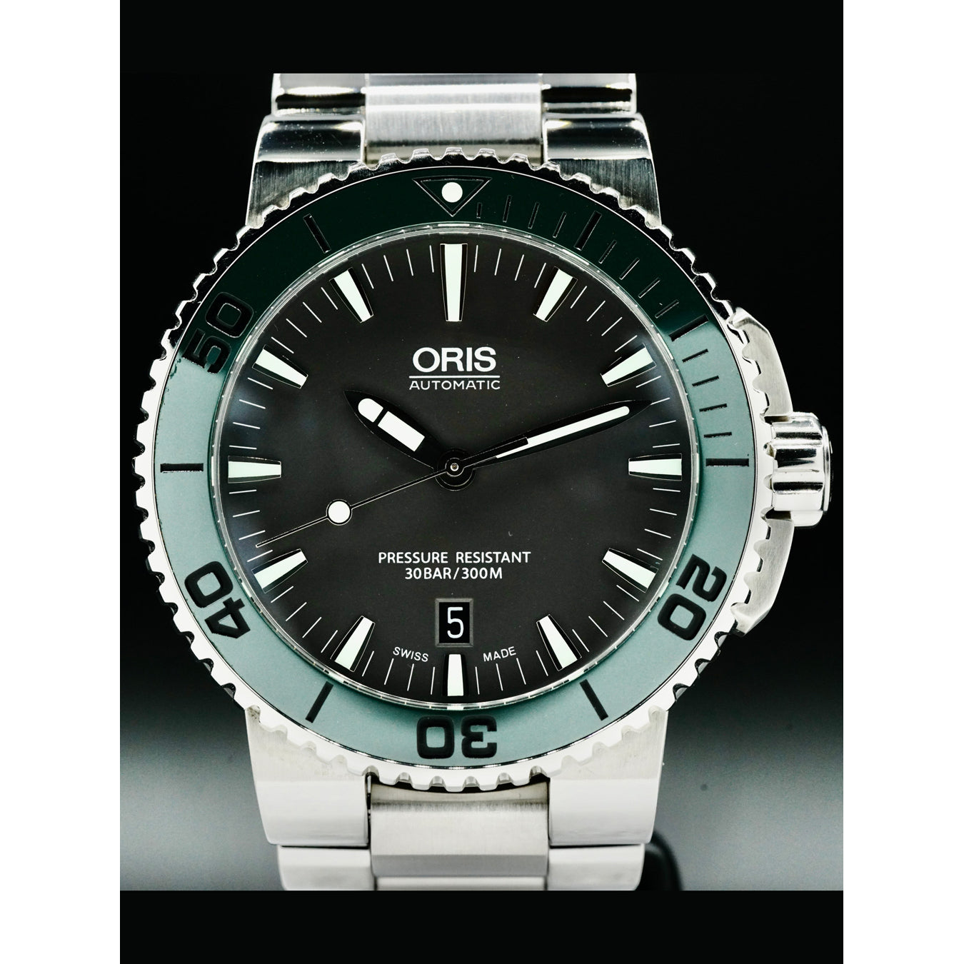 Oris 01 733 7653 4137-07 8 26 01PEB Aquis Date