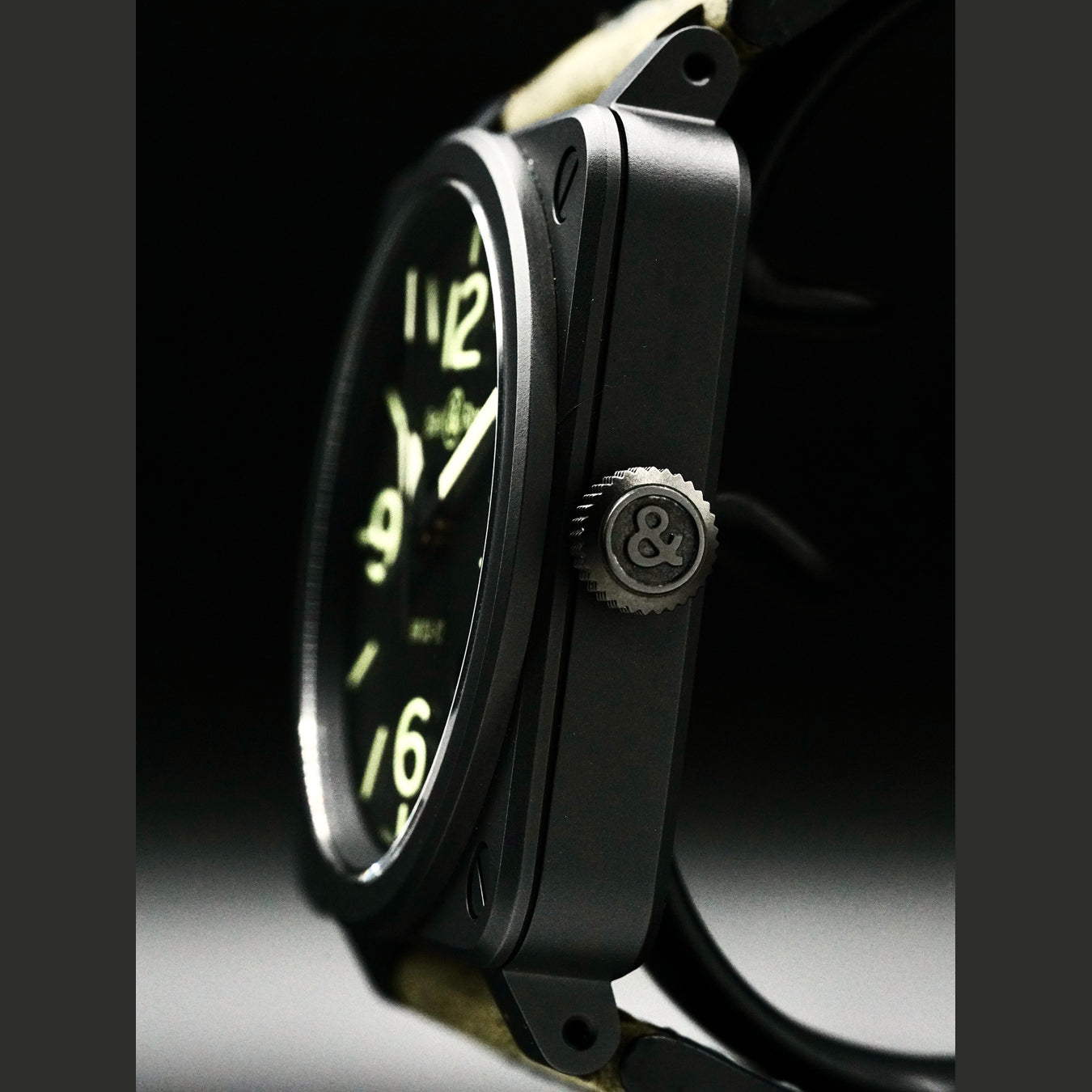 Bell & Ross BR0392-BL3-CE/SCA Nightlum