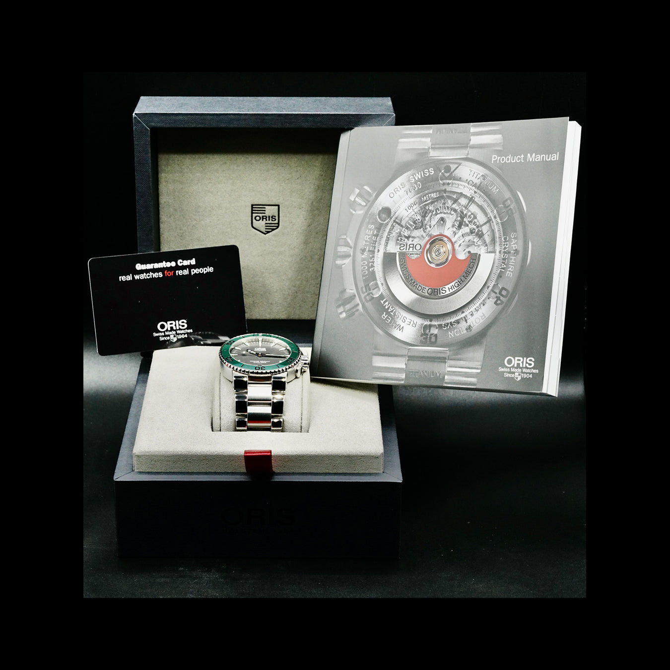 Oris 01 733 7653 4137-07 8 26 01PEB Aquis Date