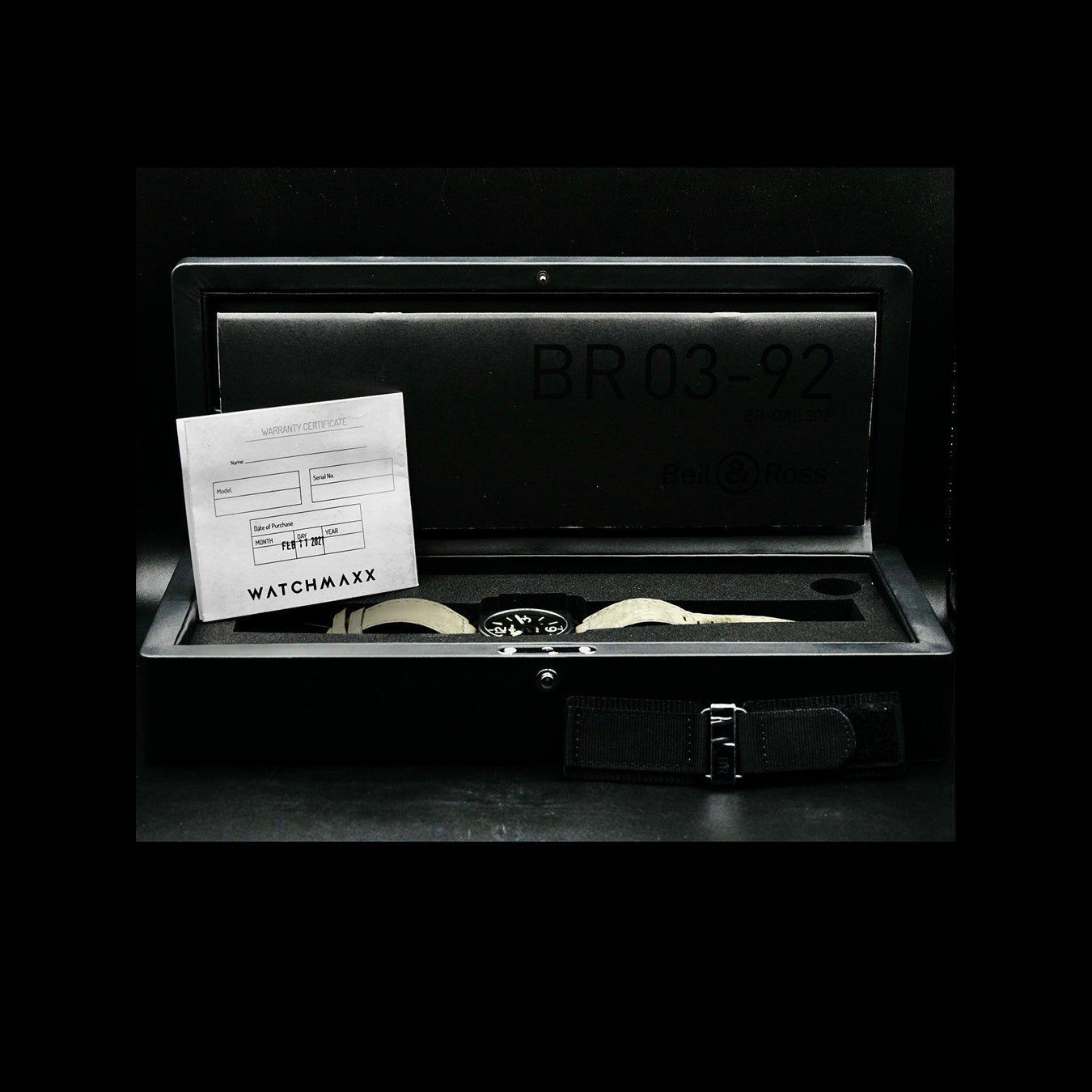 Bell & Ross BR0392-BL3-CE/SCA Nightlum