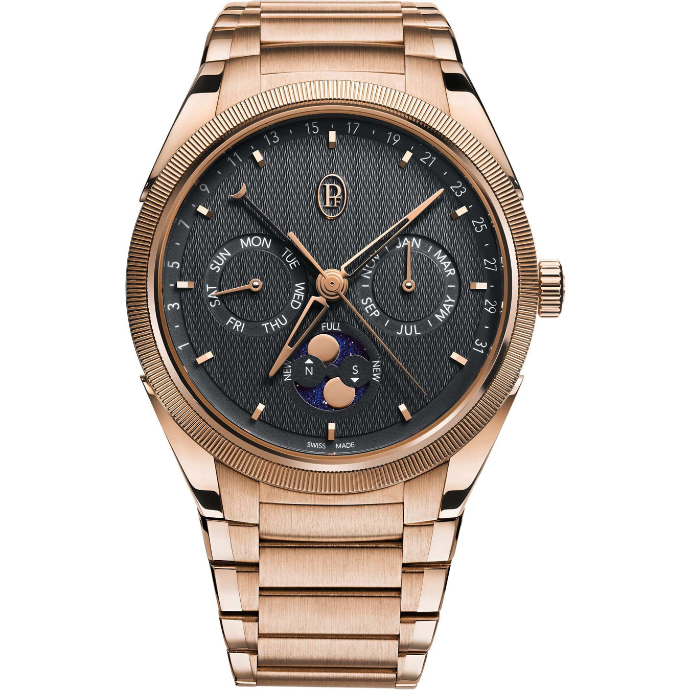 Parmigiani Fleurier Tonda PF Annual Calendar Rose Gold