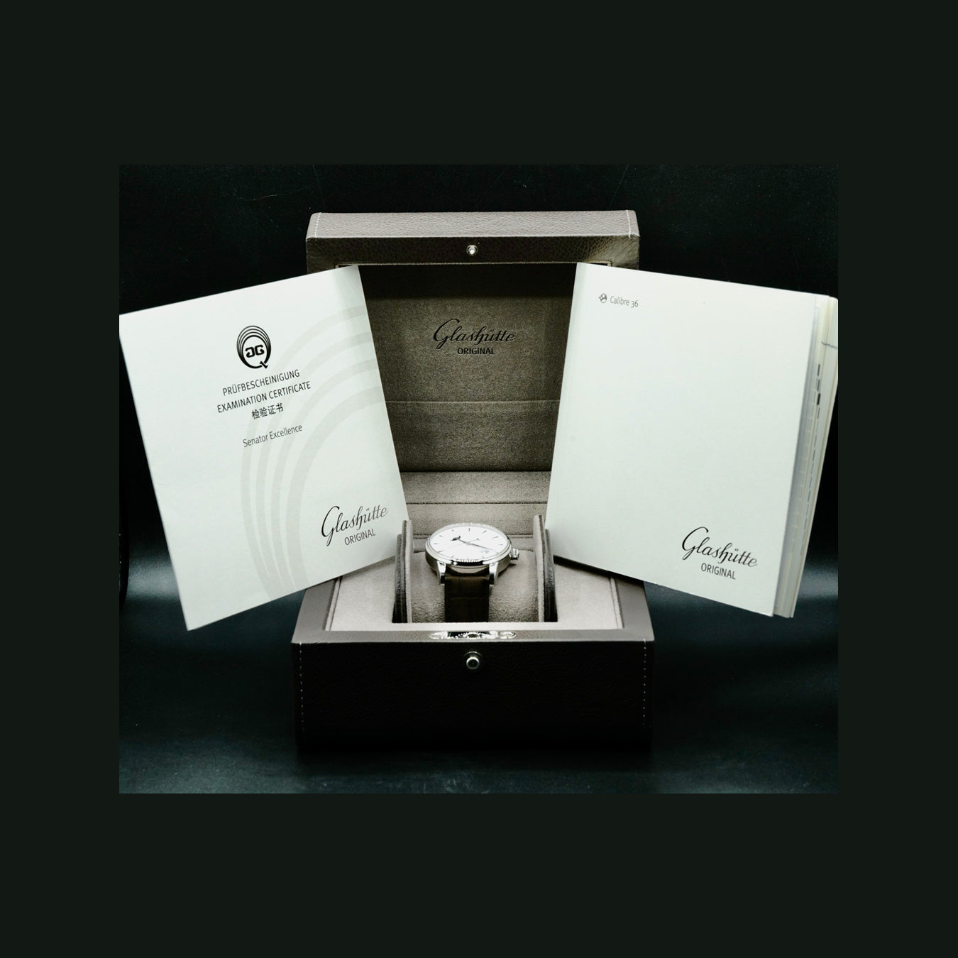 Glashütte Original 1-36-04-05-02-31 Senator Excellence Panorama Date Moon Phase