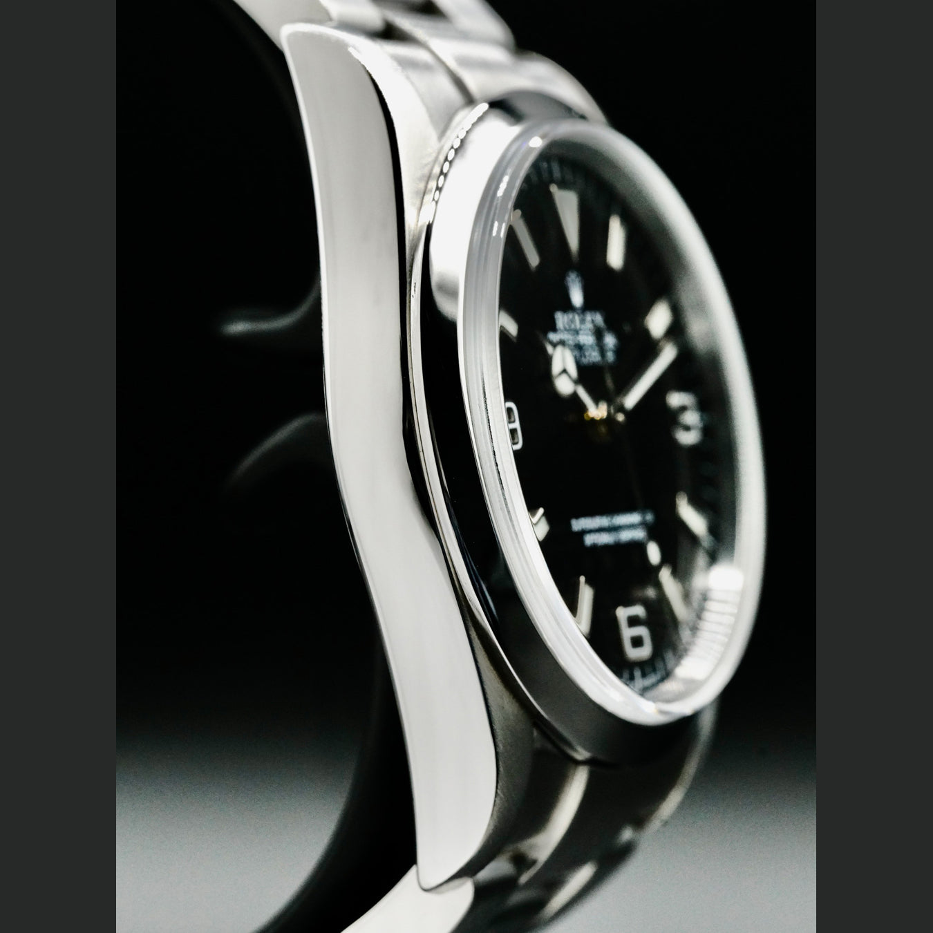 Rolex Explorer Black Arabic Dial 114270