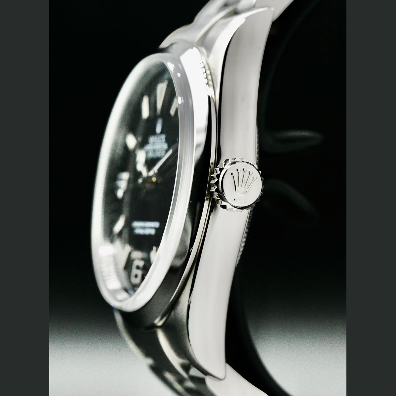 Rolex Explorer Black Arabic Dial 114270