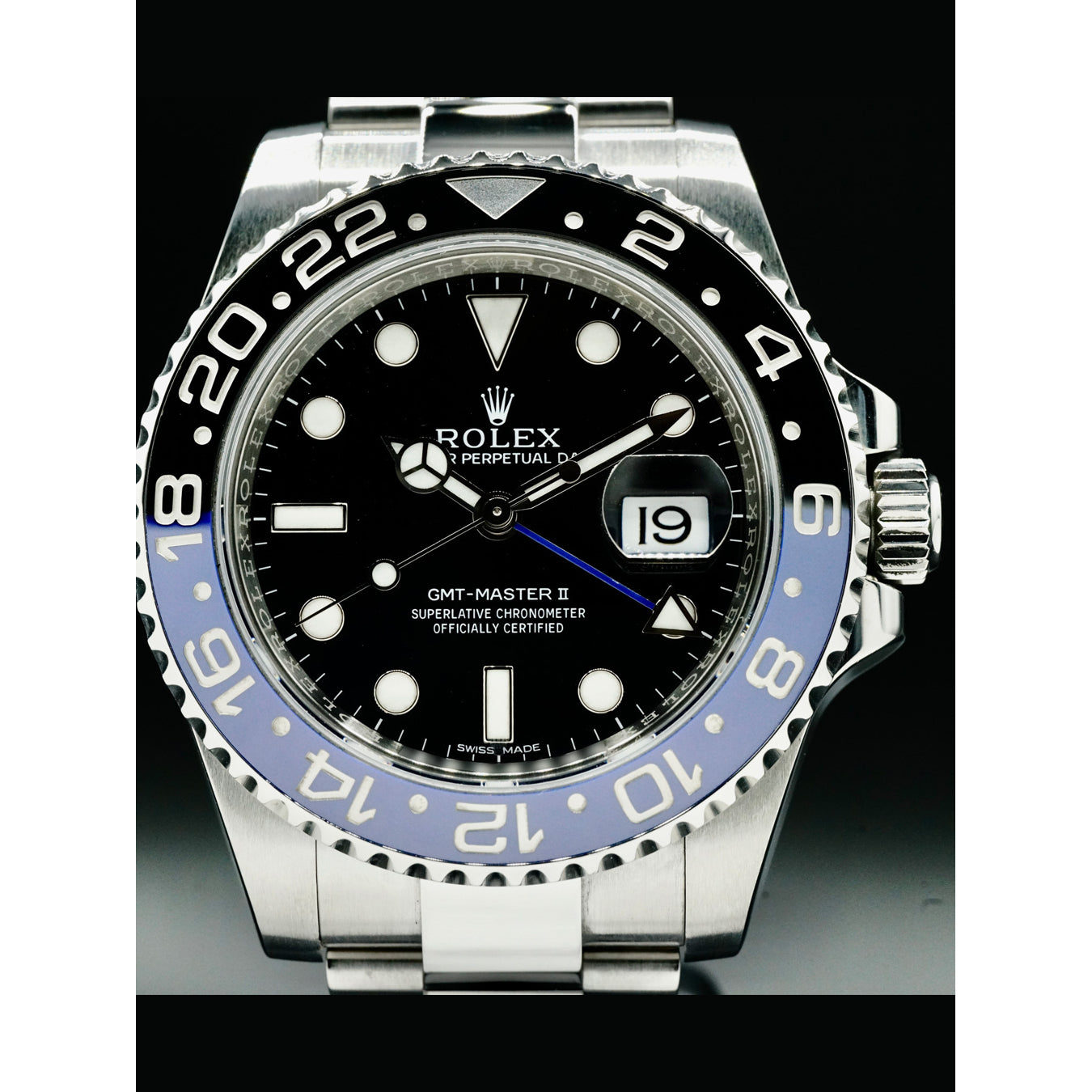 Rolex 126710BLNR GMT Master-II Batman