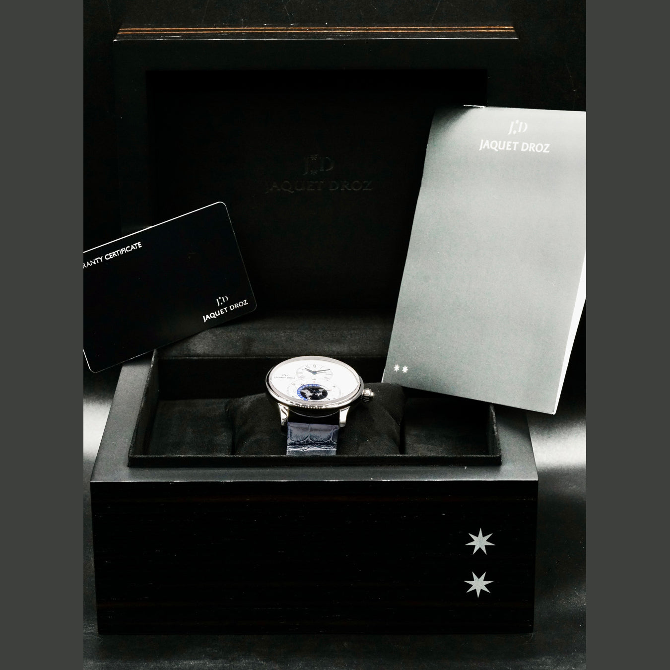 Jaquet Droz Grande Dual Time Silver J016030241