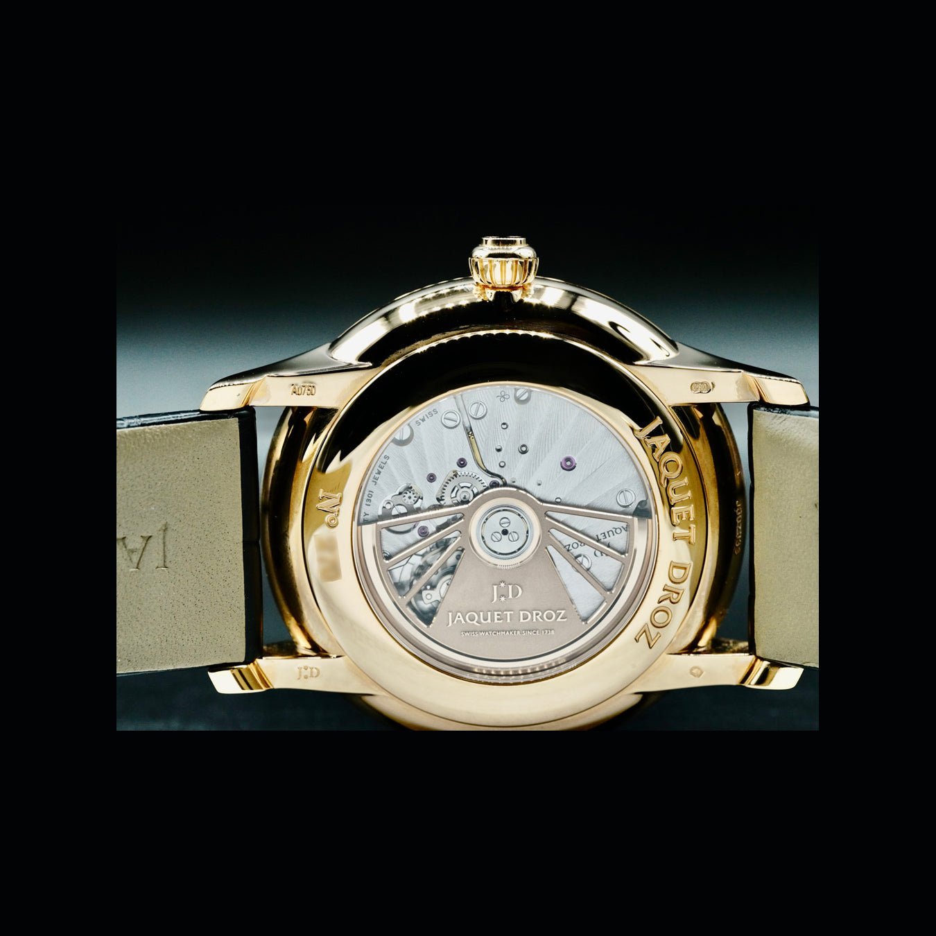 Jaquet Droz Grande Seconde Quantieme Ivory Enamel J007033200