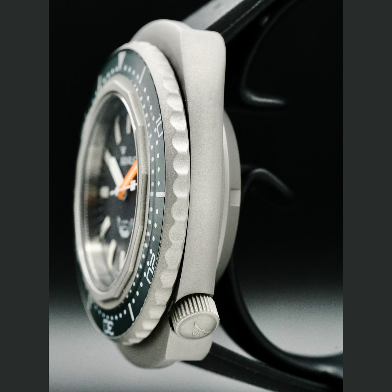 Squale 2002 Grey Dial B0834-03 2002.BR.G.G.NT