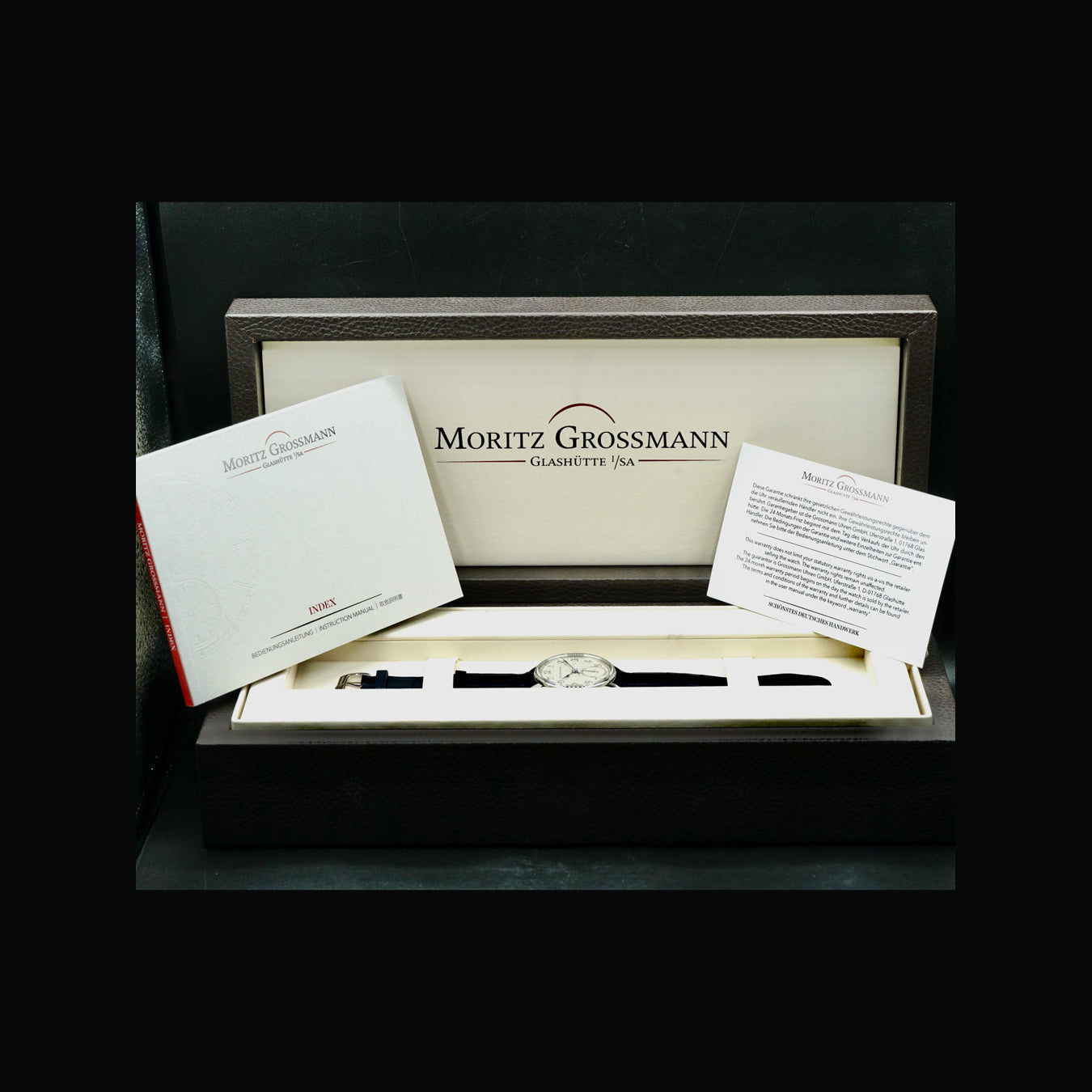 Moritz Grossmann MG-003327 Tremblage Stainless Steel German Silver