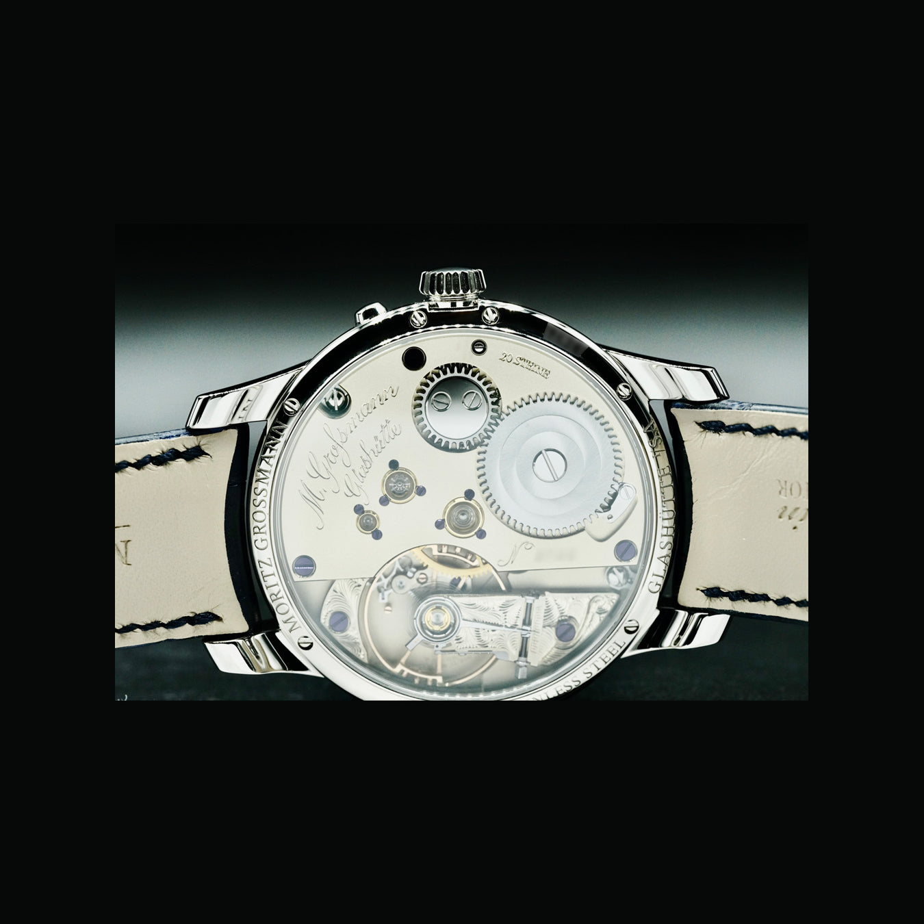 Moritz Grossmann MG-003327 Tremblage Stainless Steel German Silver