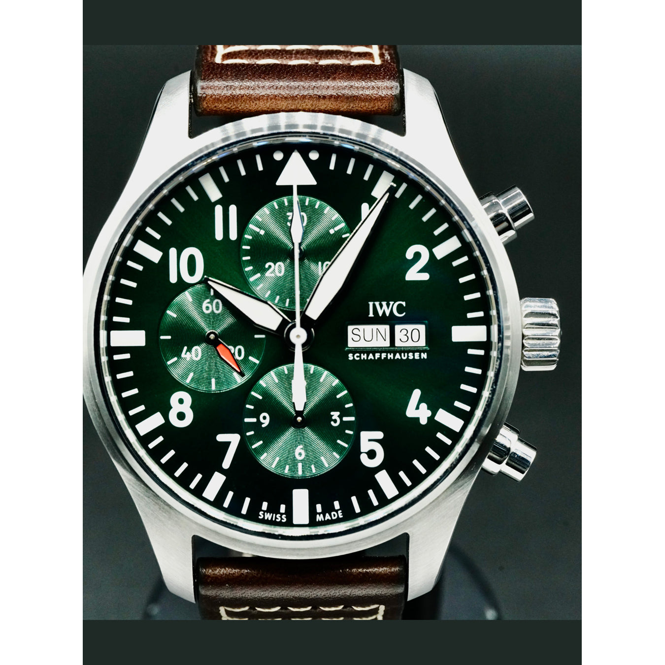 IWC IW377726 Pilot Chronograph Edition Racing Green