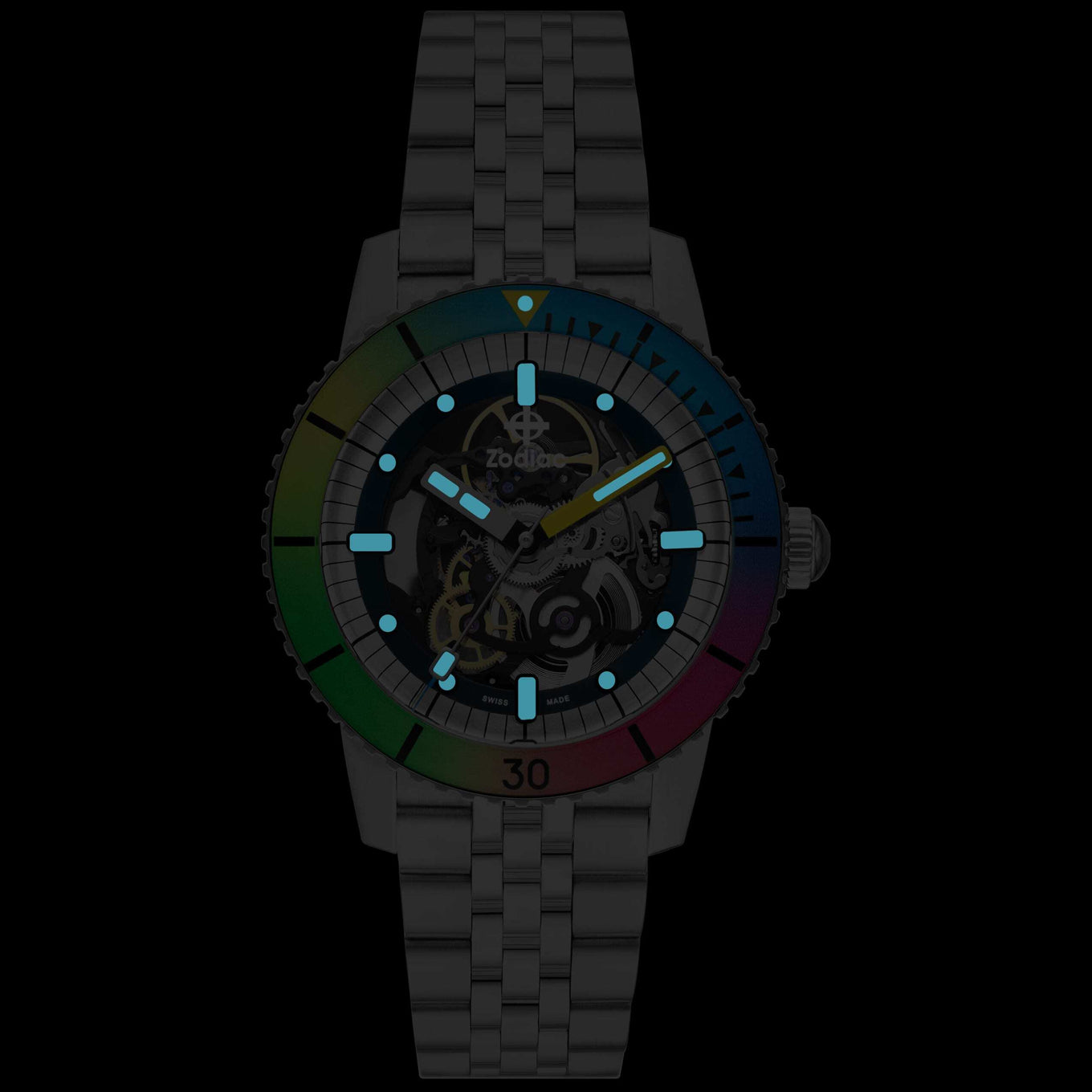 Zodiac ZO9298 Super Sea Wolf Skeleton 6-15 Super Chroma