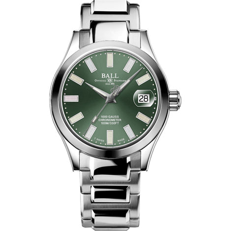 Ball NL9616C-S1C-GRR Engineer III Marvelight Chronometer 36mm Green Dial Rainbow Tubes