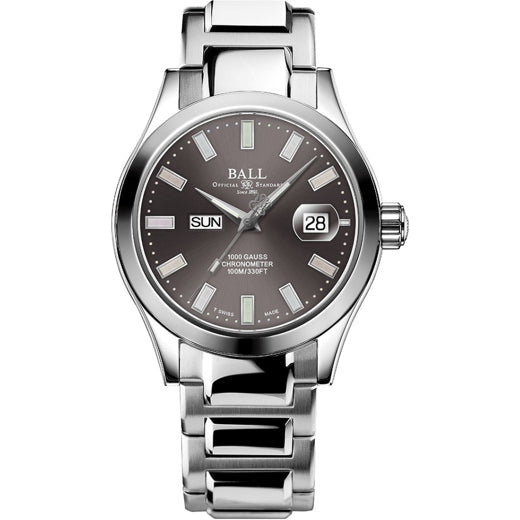 Ball NM9036C-S1C-GYR Engineer III Marvelight Chronometer Day-Date Grey Dial Rainbow Tubes