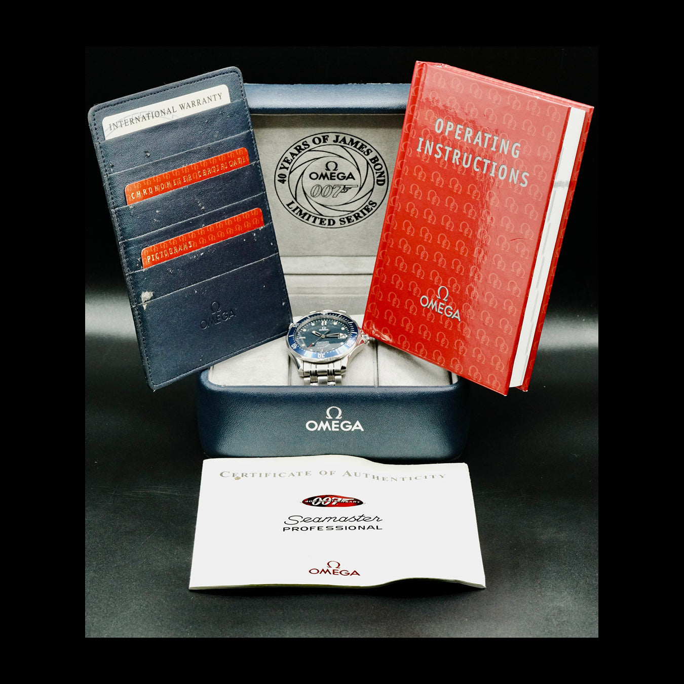 Omega 2537.80.00 Seamaster James Bond 40 Years Limited Edition