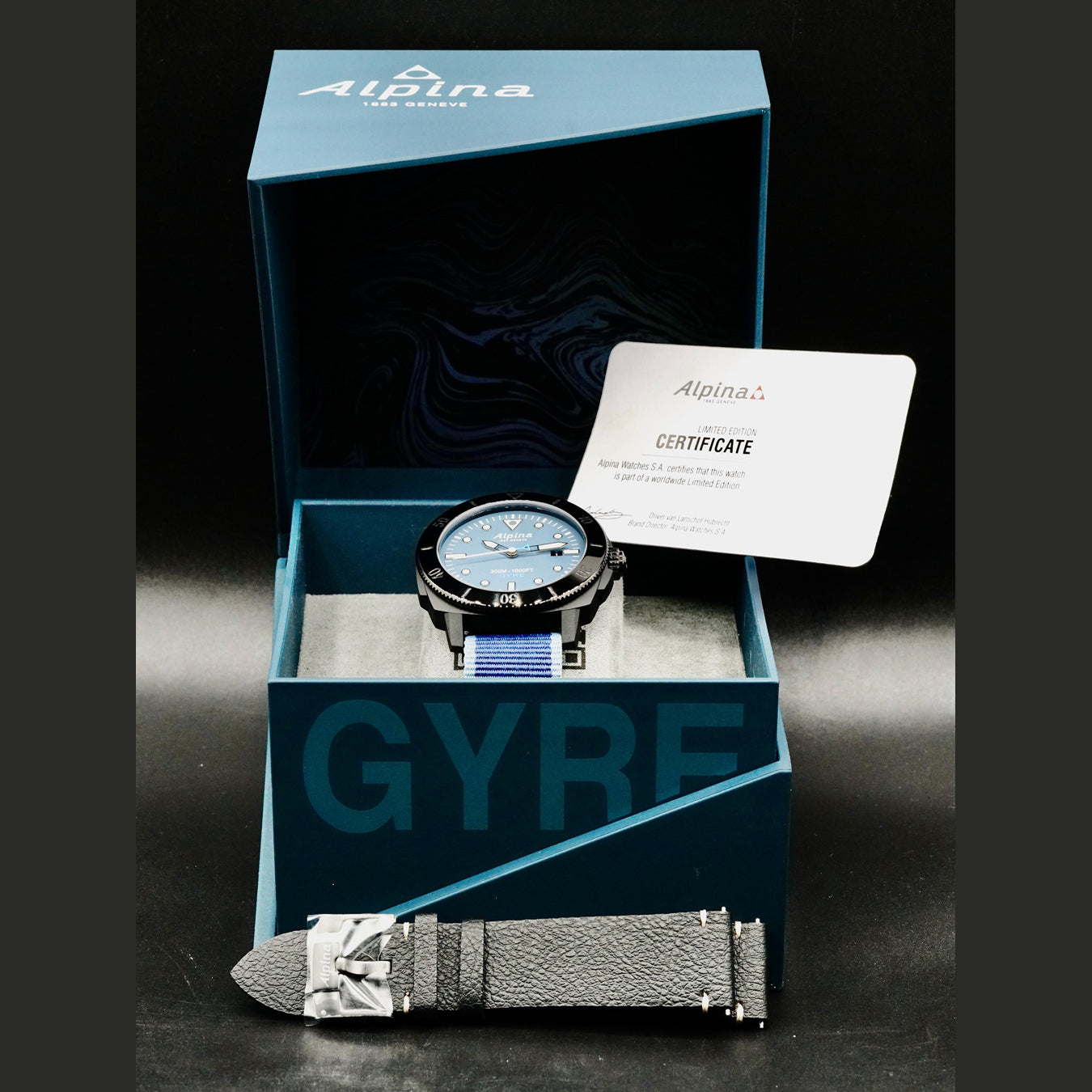 Alpina Seastrong Diver AL-525LNB4VG6