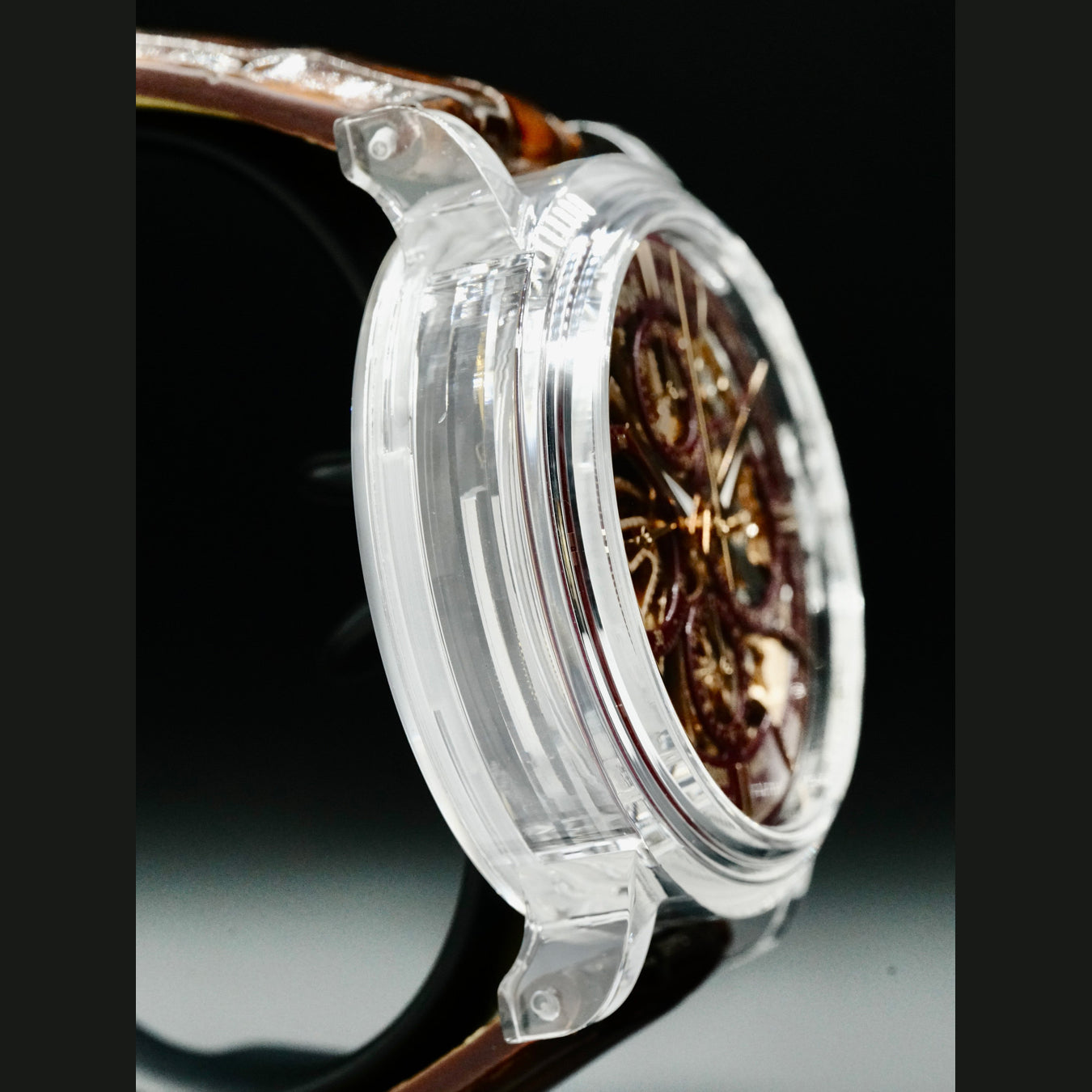 ArtyA Burgundy Red Chrono Crystal
