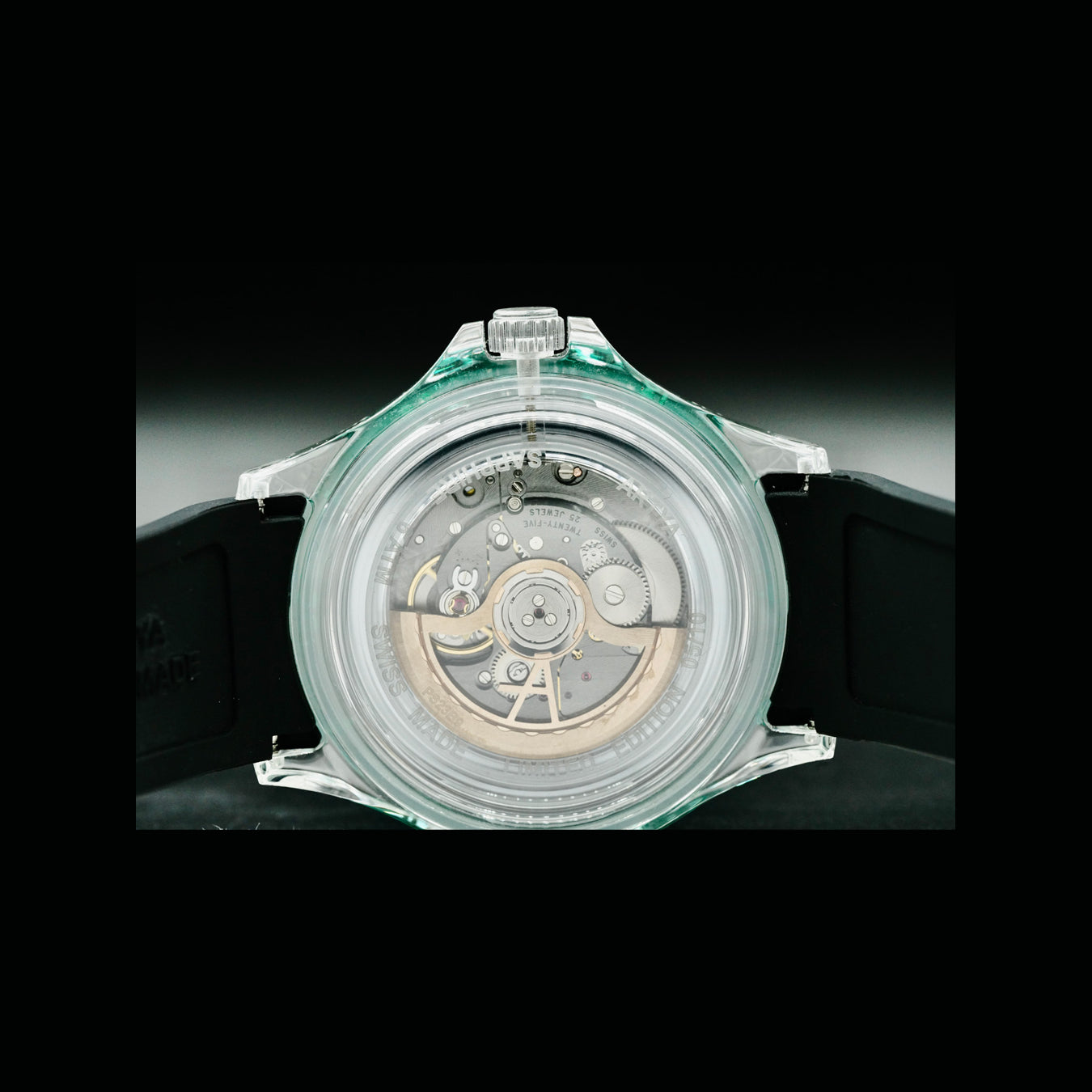 ArtyA Diver Crystal Green Smoke Green Bezel
