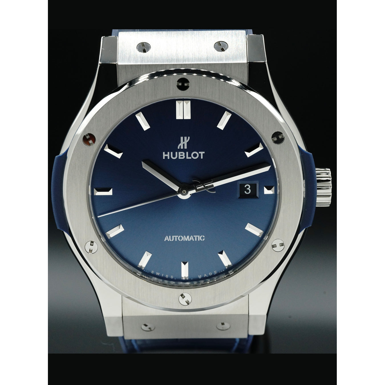 Hublot Classic Fusion Titanium Blue 42mm 542.NX.7170.LR